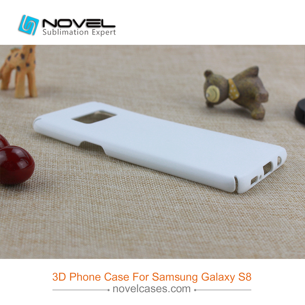 For Galaxy S8 New Style Sublimation 3D Smartphone Cover With Full Edge
