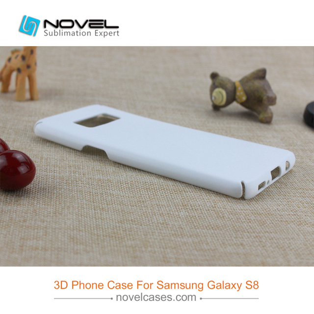 For Galaxy S8 New Style Sublimation 3D Smartphone Cover With Full Edge