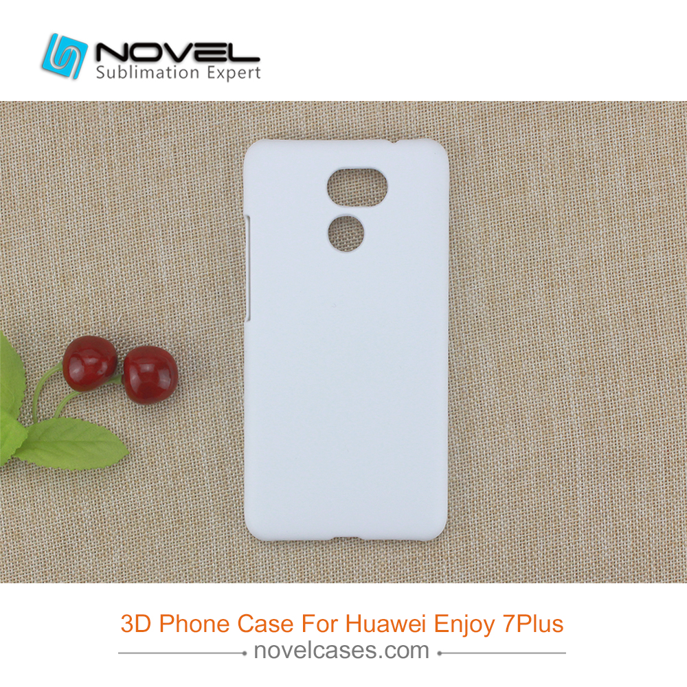 For Huawei Enjoy 7 Plus/Y7 Prime 3D Sublimation Plastic Phone Case Cover