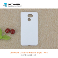 For Huawei Enjoy 7 Plus/Y7 Prime 3D Sublimation Plastic Phone Case Cover