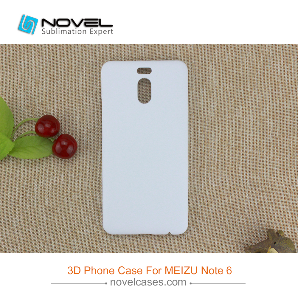 For Meizu Note 6 Custom Sublimation 3D Plastic Phone Case,High Quality Smartphone Cover