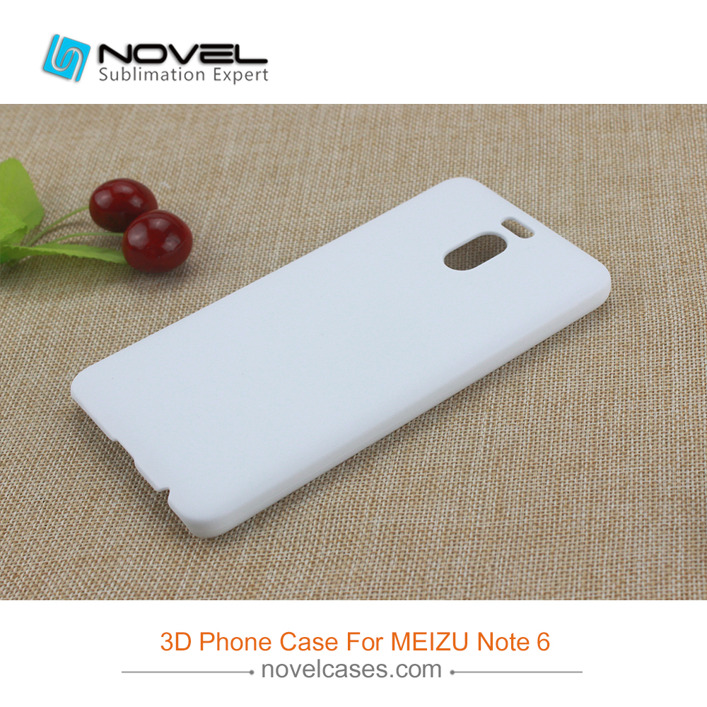For Meizu Note 6 Custom Sublimation 3D Plastic Phone Case,High Quality Smartphone Cover