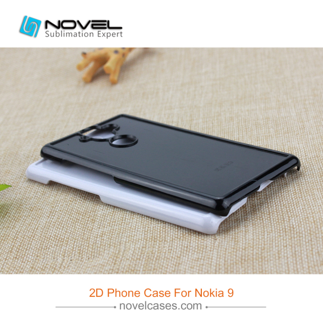 For New Arrival Nokia 9 Sublimation 2D Plastic Back Shell Phone Case