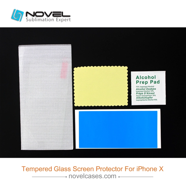 New Product For iPhone X Mobile Phone Explosion Proof Screen Protector With Gift Package