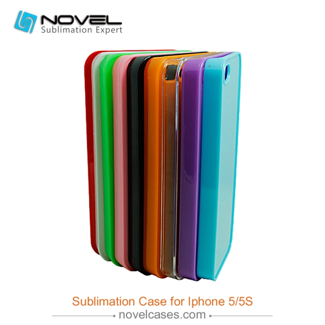 For iPhone 5/5S 2D Sublimation PC Phone Case