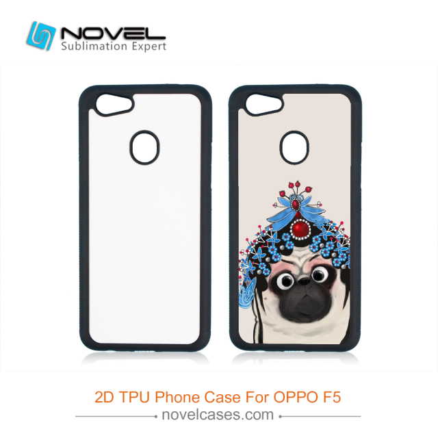 For OPPO F5 Sublimation Soft Rubber Cell Phone Printable Case
