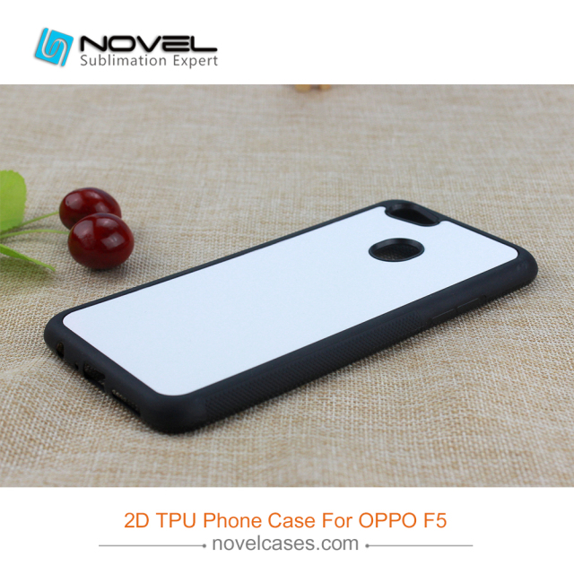 For OPPO F5 Sublimation Soft Rubber Cell Phone Printable Case