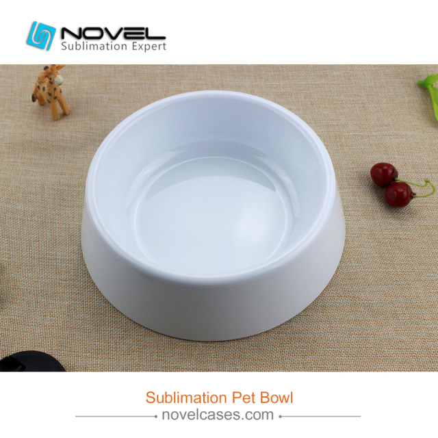 New Sublimation Printable Pet Bowl Without Stainless Steel