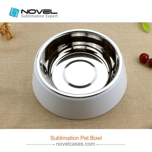 New Sublimation Printable Pet Bowl Without Stainless Steel
