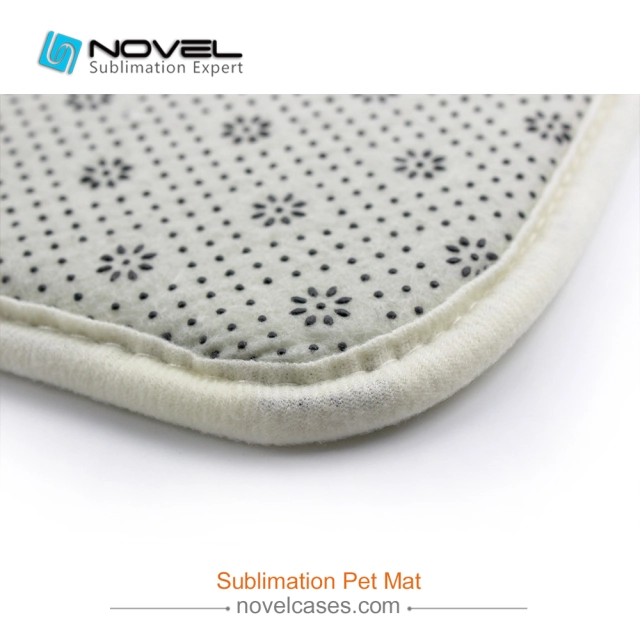 Custom Blank Sublimation Pet Mat,40x60cm