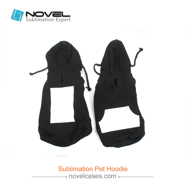 New Sublimation Printable Pet Hoodie With Rectangle/Pocket Shape