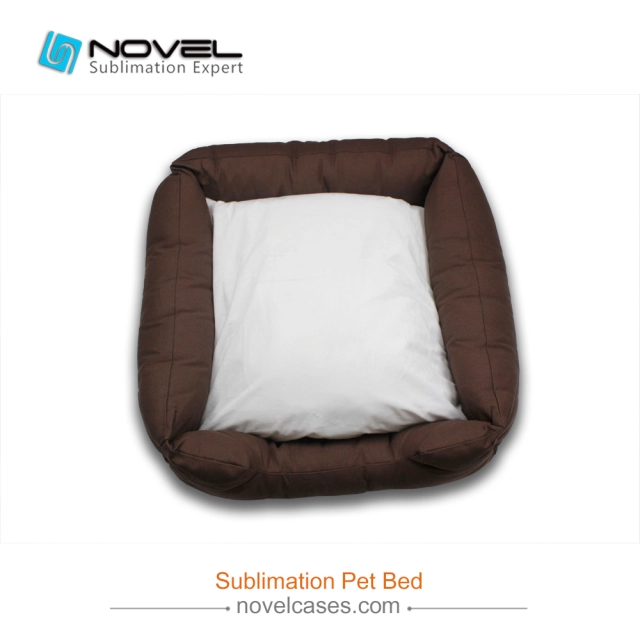 New Custom Sublimation Canvas Pet Bed