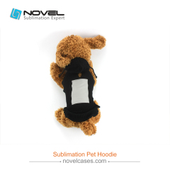 New Sublimation Printable Pet Hoodie With Rectangle/Pocket Shape