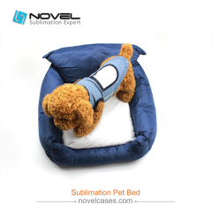 New Custom Sublimation Blank Oxford Cloth Pet Bed
