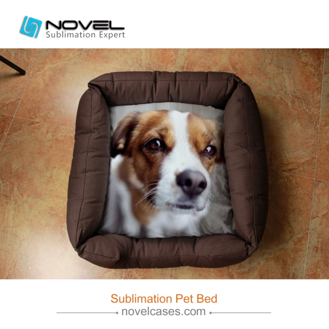 New Custom Sublimation Canvas Pet Bed