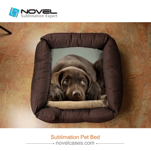 New Custom Sublimation Canvas Pet Bed