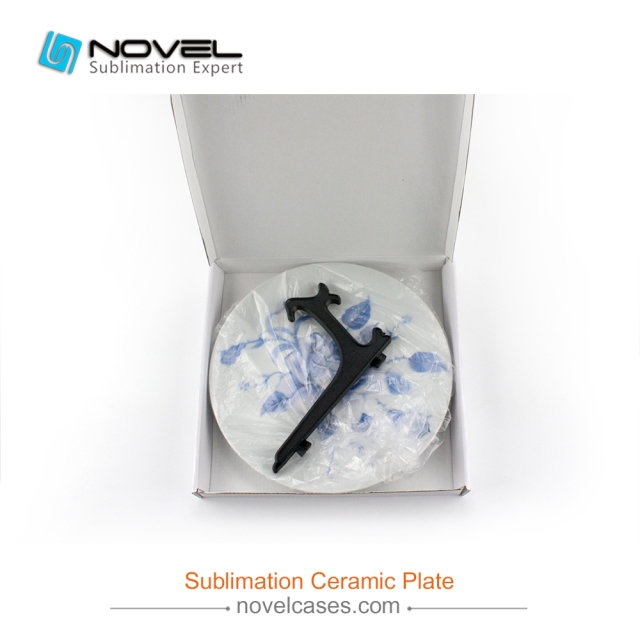 DIY 10 Inch Sublimation Blank White Plate For Digital Photo Printing