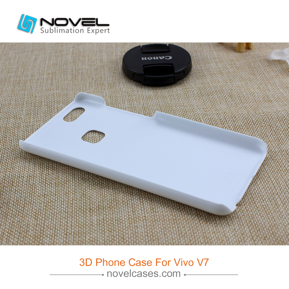 For Vivo V7/Y75 Blank Sublimation 3D Cell Phone Case Cover