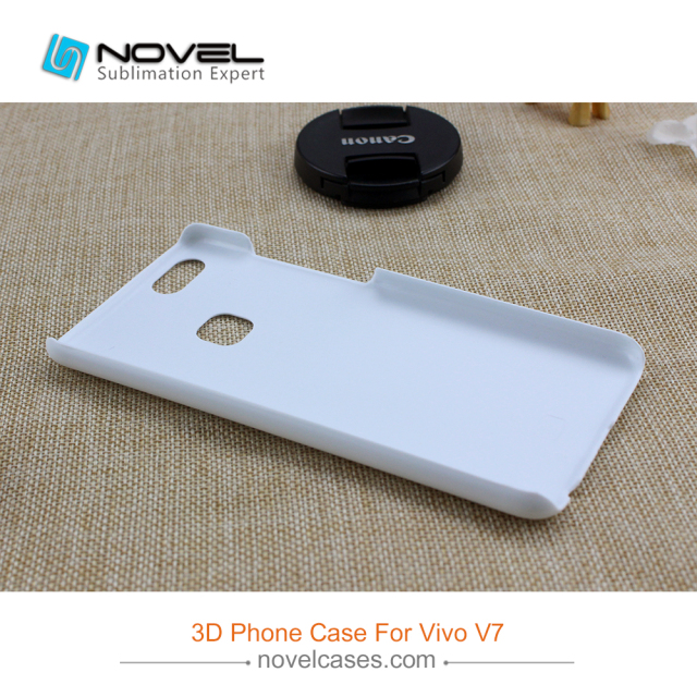 For Vivo V7/Y75 Blank Sublimation 3D Cell Phone Case Cover
