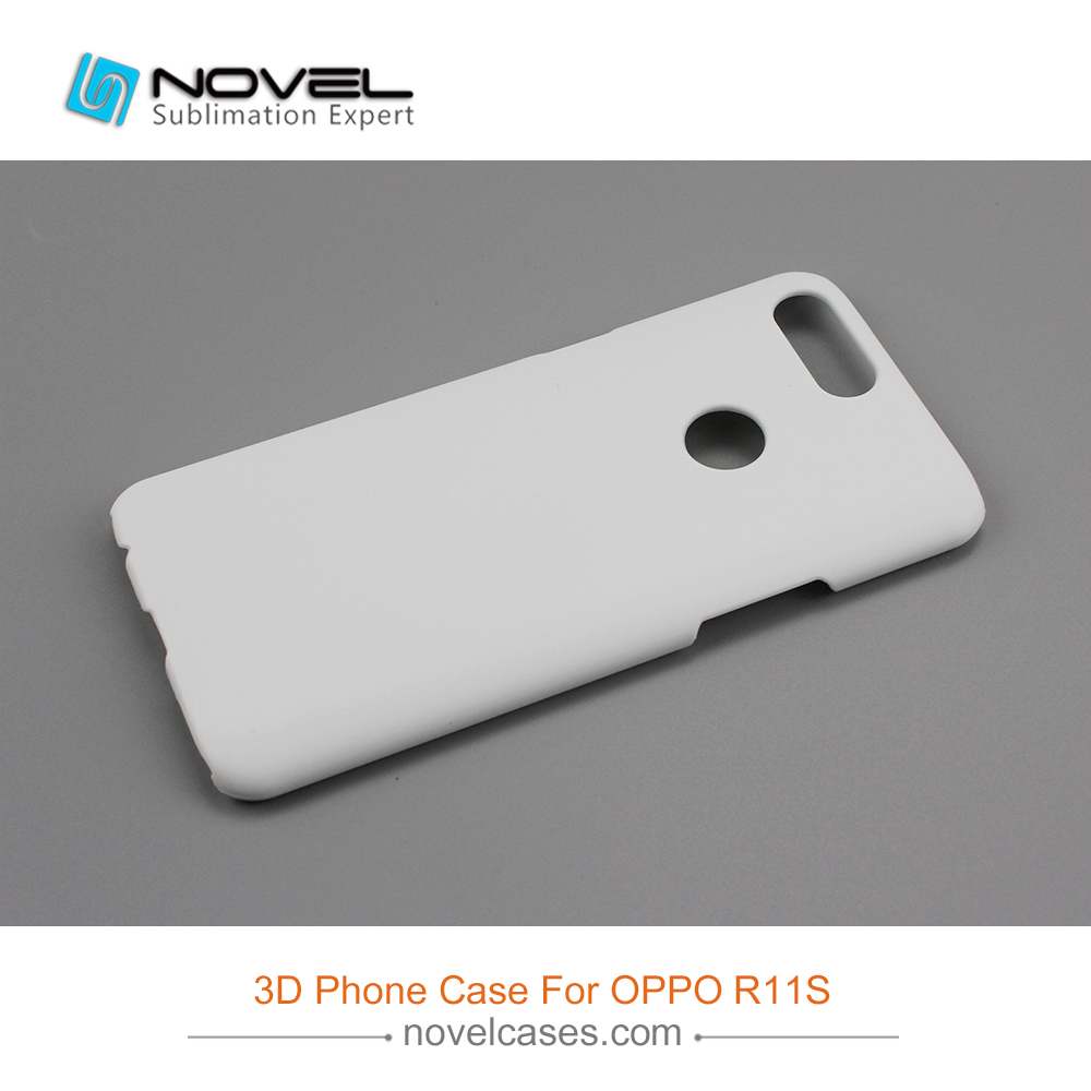 For OPPO R11S Sublimation Blank Custom 3D Hard Smartphone Case