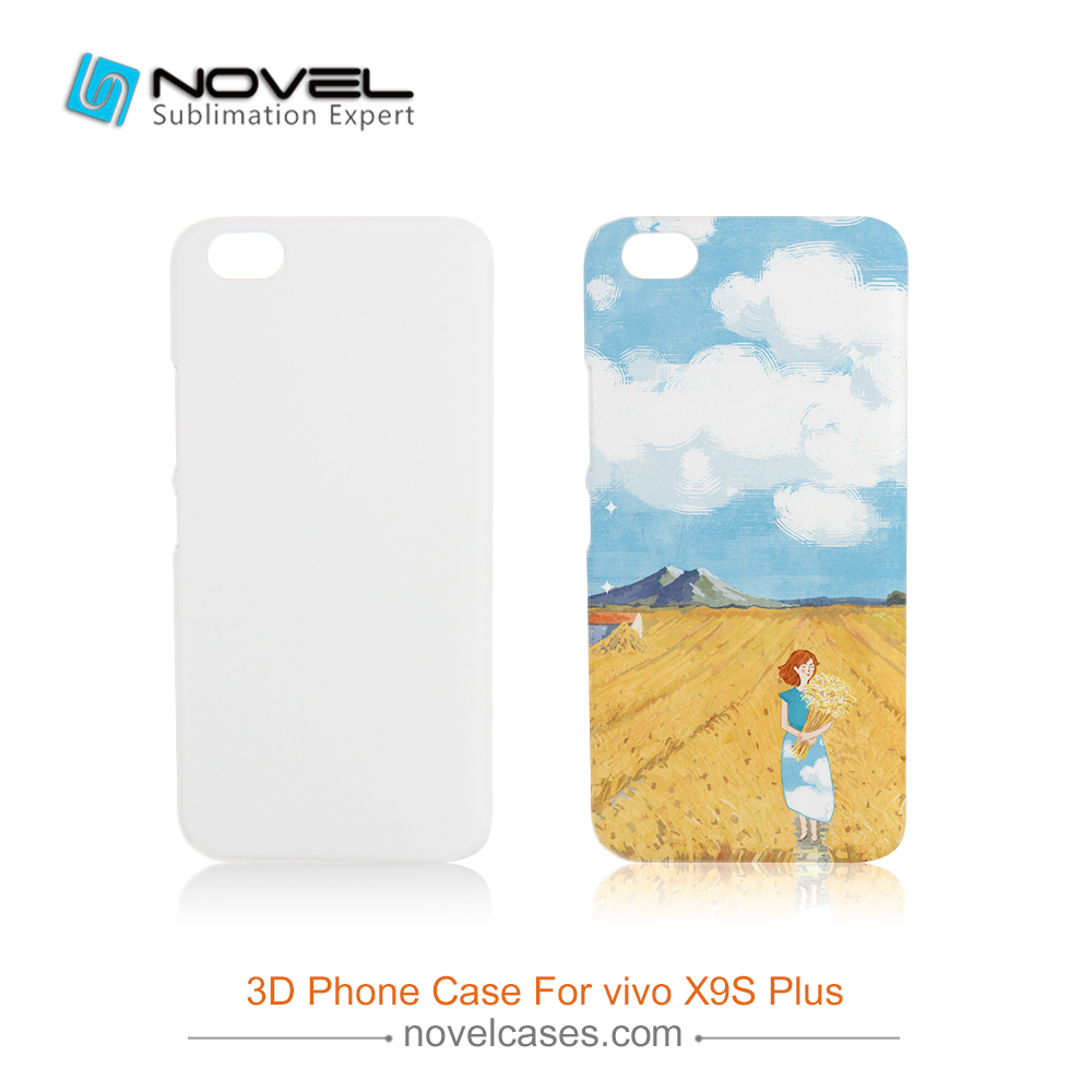 For Vivo X9S Plus Sublimation Blank 3D PC Phone Case Cover