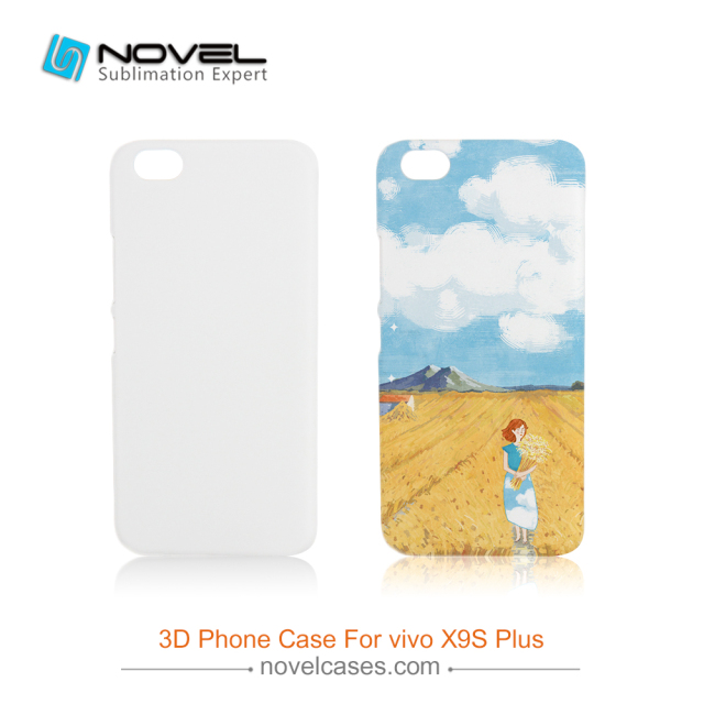 For Vivo X9S Plus Sublimation Blank 3D PC Phone Case Cover