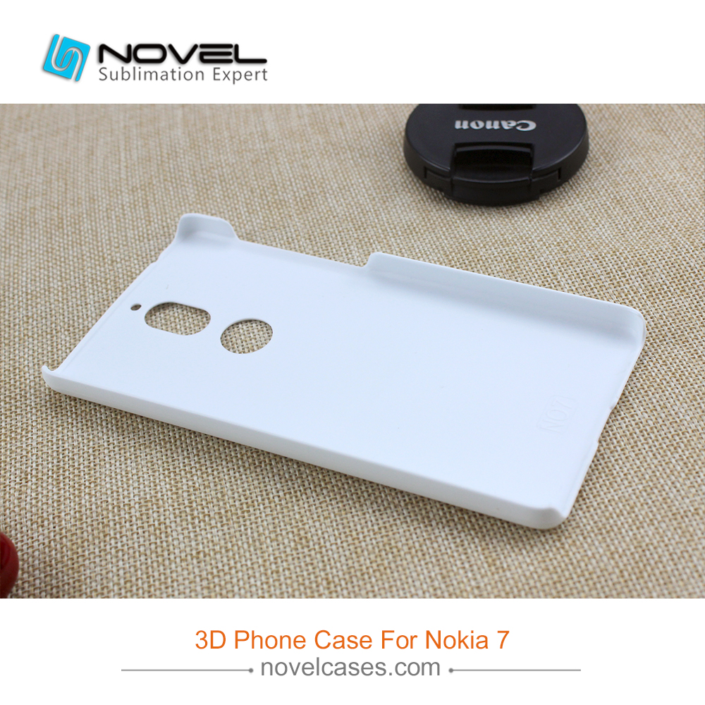 For Nokia 7 Custom Unique Sublimation 3D Blank PC Cell Phone Case