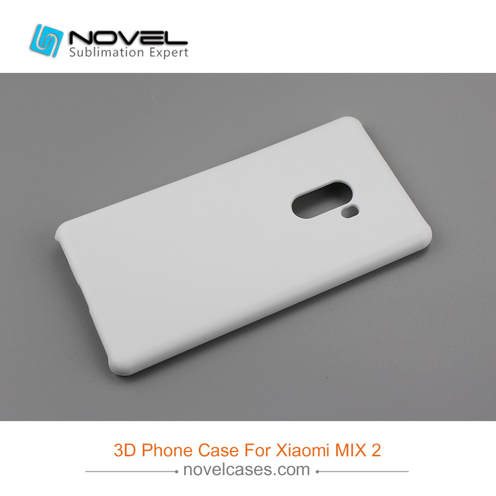 For Xiaomi MIX 2 Sublimation Hard Back 3D Blank Smartphone Cover