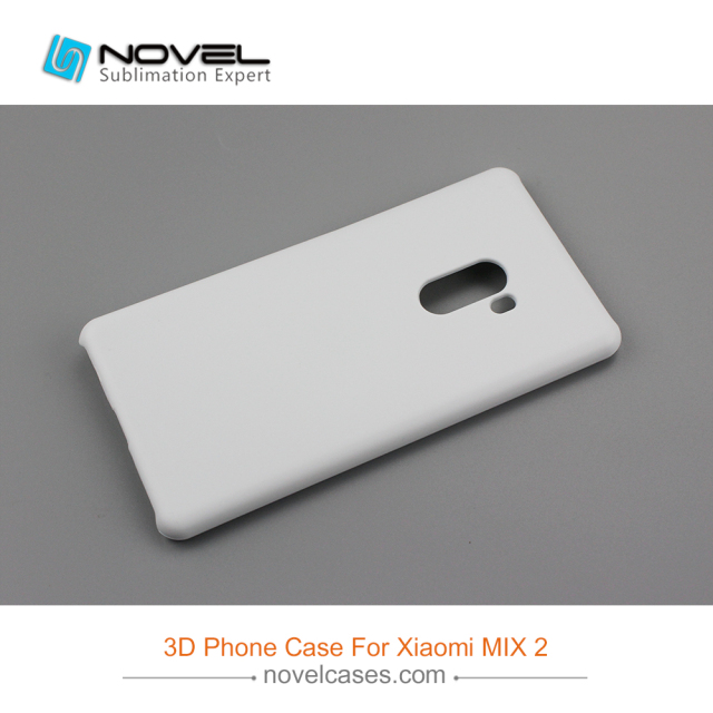 For Xiaomi MIX 2 Sublimation Hard Back 3D Blank Smartphone Cover