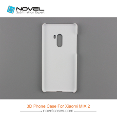 For Xiaomi MIX 2 Sublimation Hard Back 3D Blank Smartphone Cover