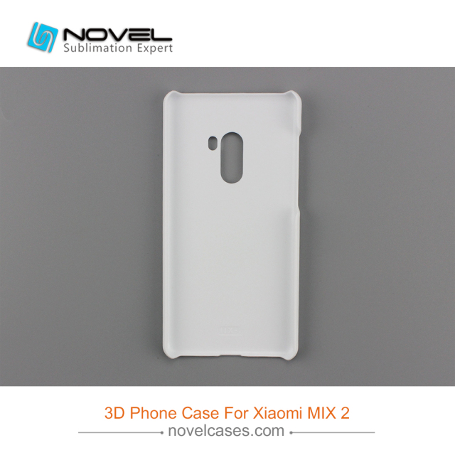 For Xiaomi MIX 2 Sublimation Hard Back 3D Blank Smartphone Cover