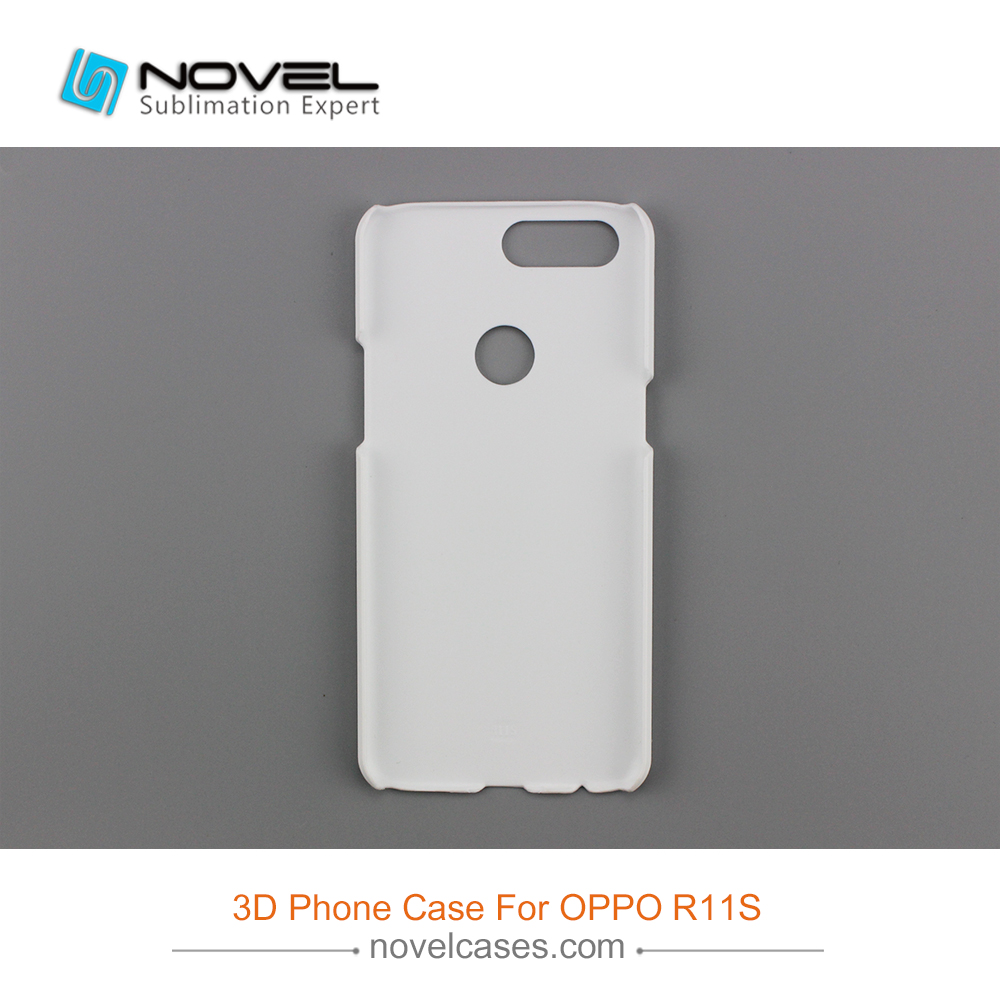 For OPPO R11S Sublimation Blank Custom 3D Hard Smartphone Case
