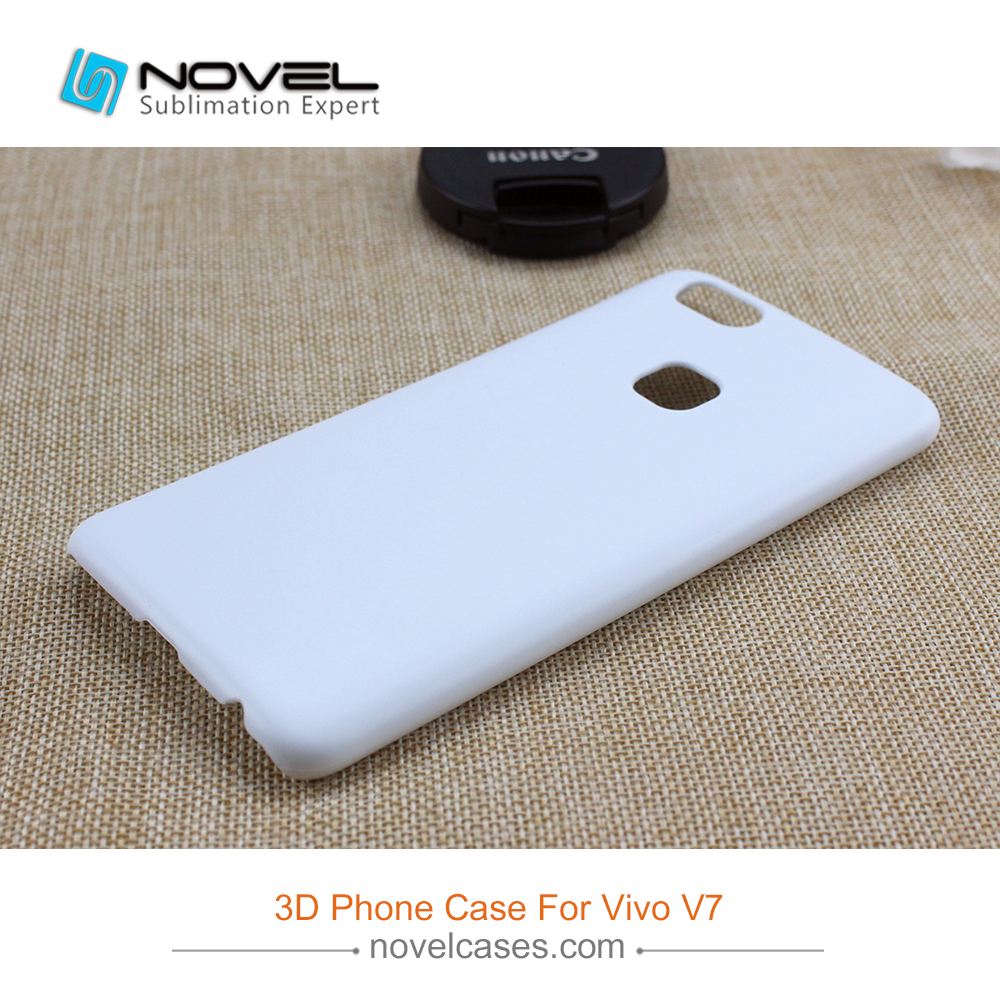 For Vivo V7/Y75 Blank Sublimation 3D Cell Phone Case Cover