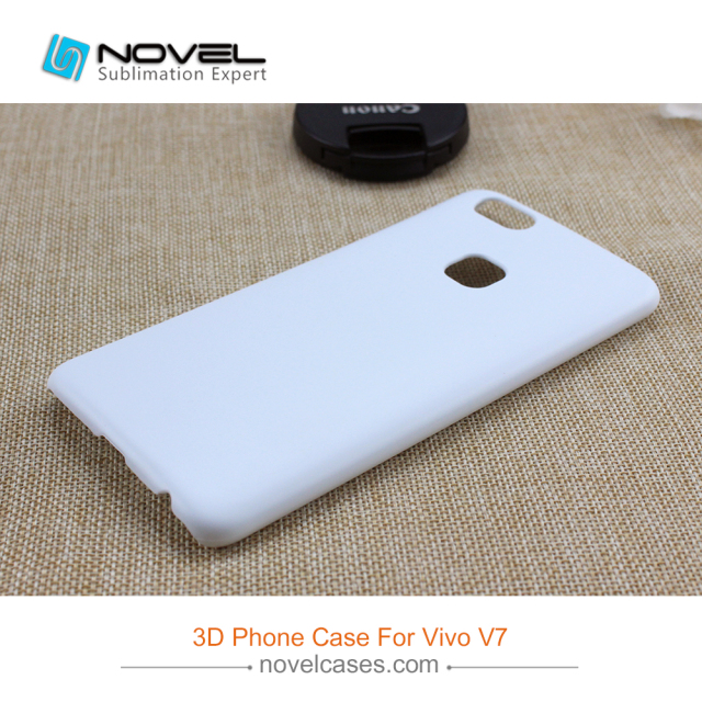 For Vivo V7/Y75 Blank Sublimation 3D Cell Phone Case Cover