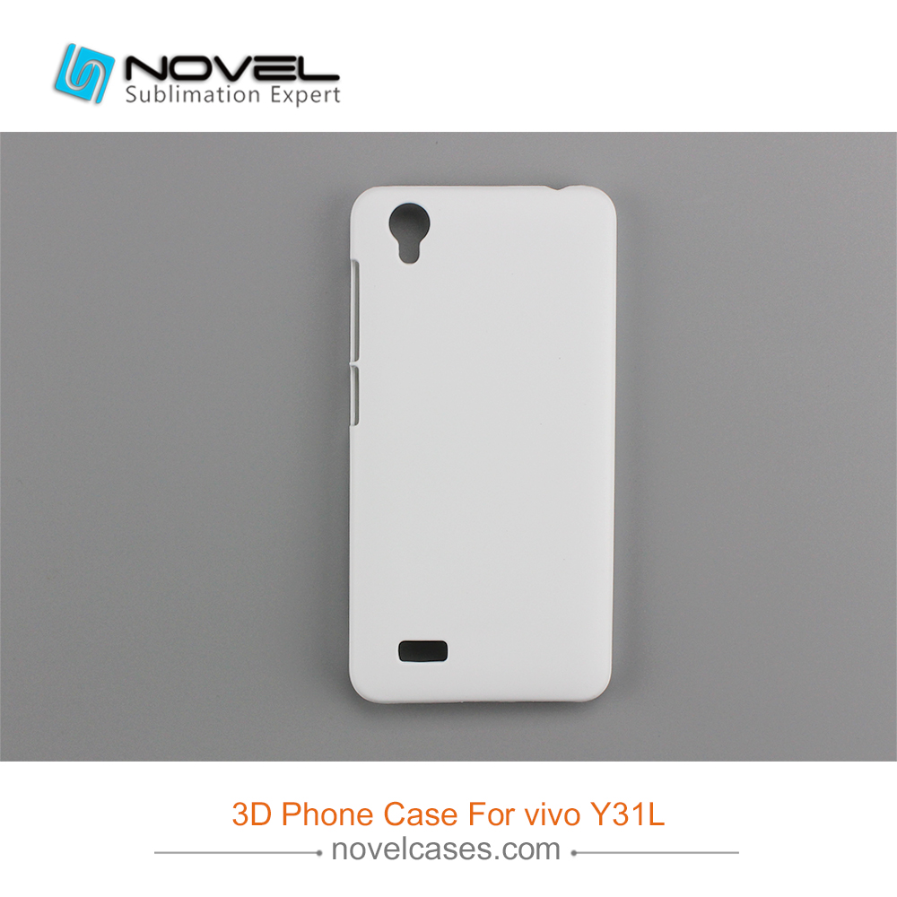For Vivo Y31L DIY Sublimation Blank 3D Plastic Phone Case