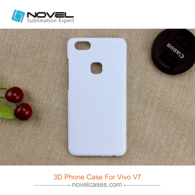 For Vivo V7/Y75 Blank Sublimation 3D Cell Phone Case Cover