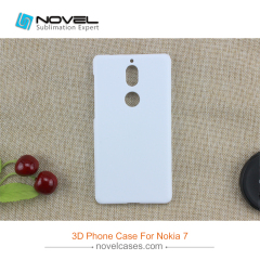 For Nokia 7 Custom Unique Sublimation 3D Blank PC Cell Phone Case