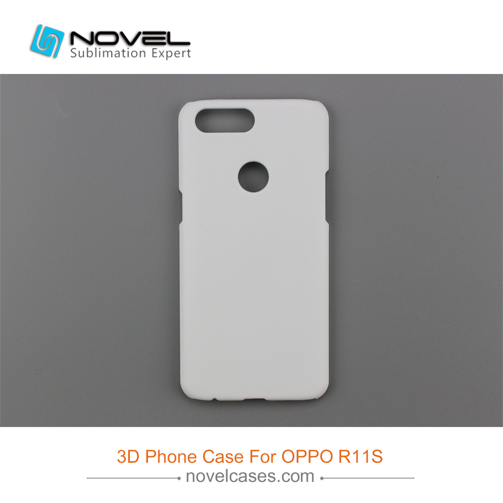 For OPPO R11S Sublimation Blank Custom 3D Hard Smartphone Case