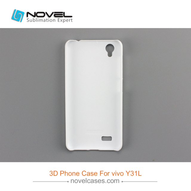 For Vivo Y31L DIY Sublimation Blank 3D Plastic Phone Case