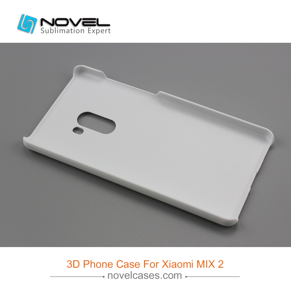 For Xiaomi MIX 2 Sublimation Hard Back 3D Blank Smartphone Cover