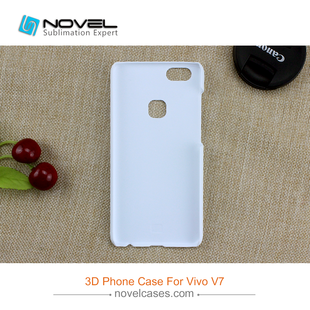 For Vivo V7/Y75 Blank Sublimation 3D Cell Phone Case Cover