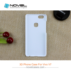 For Vivo V7/Y75 Blank Sublimation 3D Cell Phone Case Cover