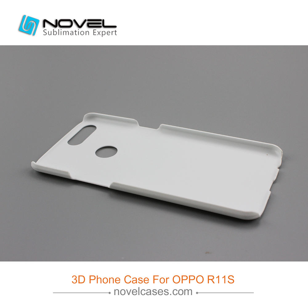 For OPPO R11S Sublimation Blank Custom 3D Hard Smartphone Case