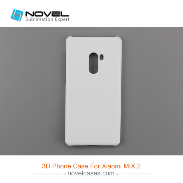 For Xiaomi MIX 2 Sublimation Hard Back 3D Blank Smartphone Cover