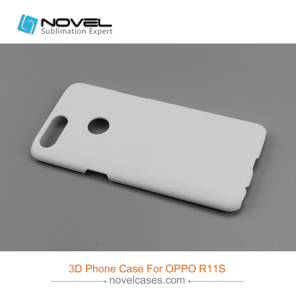 For OPPO R11S Sublimation Blank Custom 3D Hard Smartphone Case