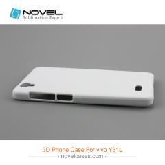 For Vivo Y31L DIY Sublimation Blank 3D Plastic Phone Case