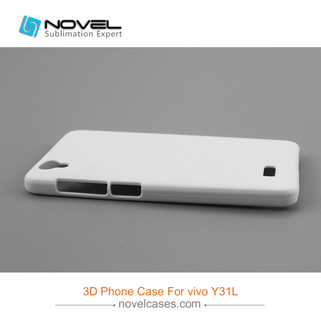 For Vivo Y31L DIY Sublimation Blank 3D Plastic Phone Case