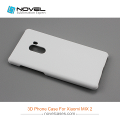 For Xiaomi MIX 2 Sublimation Hard Back 3D Blank Smartphone Cover