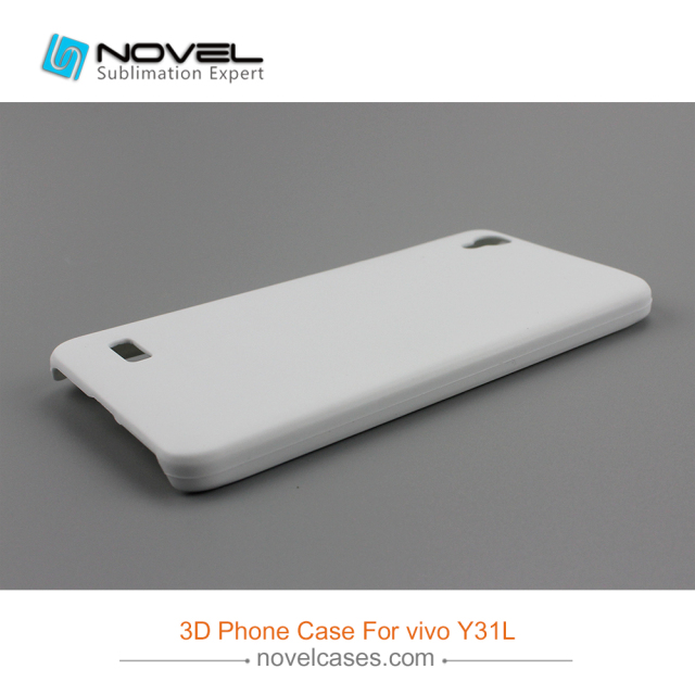 For Vivo Y31L DIY Sublimation Blank 3D Plastic Phone Case