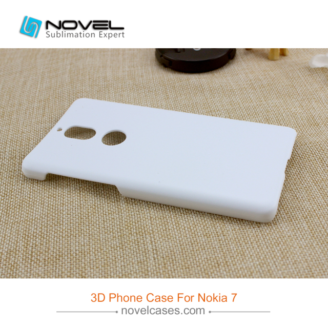 For Nokia 7 Custom Unique Sublimation 3D Blank PC Cell Phone Case